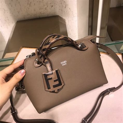 fendi mini by the way boston bag